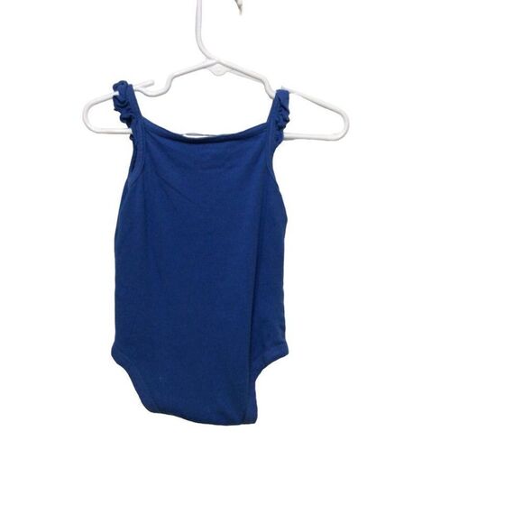 CARTERS With Design Onesie 12 Months Royal Blue - Picture 2 of 3